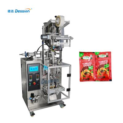 China Automatic Food Garlic Chilli Tomato Sauce Sauce Filling And Garnishing Machine for sale