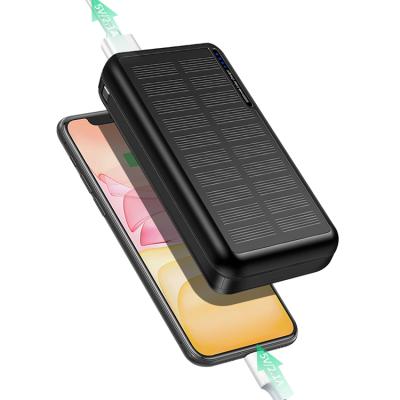 China 2021 New Design 30000mah Smartphone/Tablet High Capacity Power Bank Charge 5v 2a Solar Fast Power Supply For Smart Phone for sale