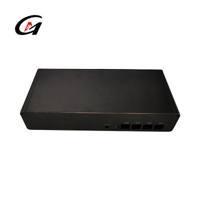 China High quality micro aluminum desktop itx portable chassis metal computer chassis rugged shell G49 for sale