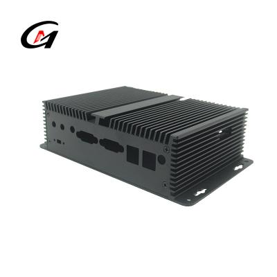 China G38 Mini Desktop Manufacturer Aluminum Extrusion Profile Enclosure Electronics Box PC Case for sale