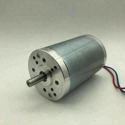 China Drip Proof Permanent Magnet Brushed Motor 63mm DC Rated 12V 24V 36v 48V To Replace Gr63 for sale