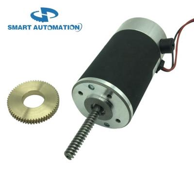 China special customized worm shaft drip-proof dc motor brushed with replaceable brushes for sale