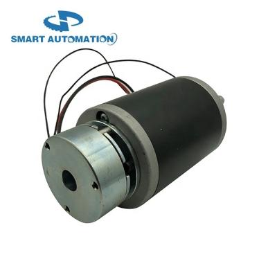 China 80ZYT02A 24 volt PMDC drip proof motor with power off electromagnetic brake, rated power 270w 300w for sale