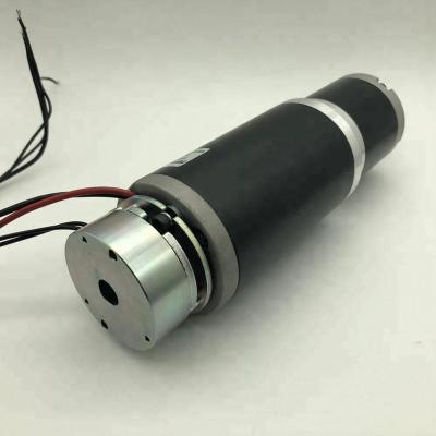 China 15Nm 72rpm dc gear drip proof motor with electromagnetic brake used for electromechanical actuator for sale