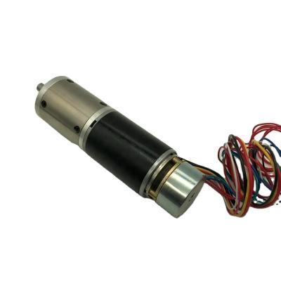 China Drip-proof 42mm high torque brushless DC gear motor with integrated planetary gear reducer and electric power-brake for sale