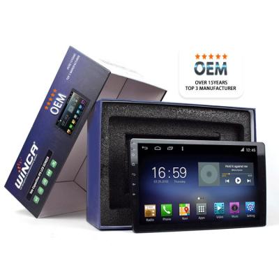 China OEM New Android 10.0 GPS WINCA Universal Screen Car DVD Player GPS With Wifi Playstore Car Multimedia for sale