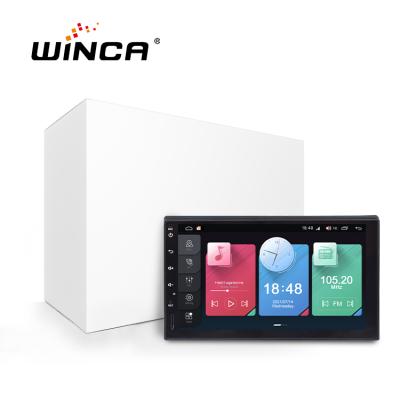 China Universal 7 inch car dvd car dvd navigation androids android 8.1 pad design androids playback WINCA multimedia for different cars for sale