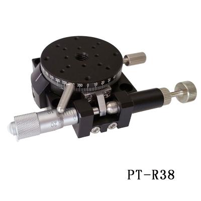 China PT R38/R60/R80/R100/R125 R Axis Manual Rotation Stage,Rotating Platform,PT R38/R60/R80/R100/R125 Optical Sliding Table for sale