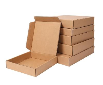 China Recycled Materials Firm Compression Wholesale And Large Thickening Custom Small Shipping Box for sale