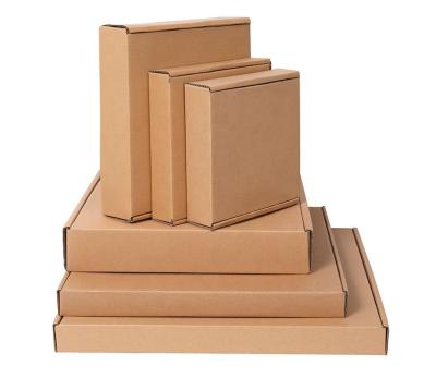 China Recycled Materials Tightly Fits Cardboard Corrugated Mailer Boxes Custom Logo Packaging for sale