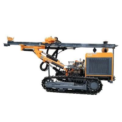 China Construction worksÂ   China Factory KG726 Portable Crawler Mine DTH Drilling Rig For Blast Hole /Rock Drill Use 25m Depth for sale