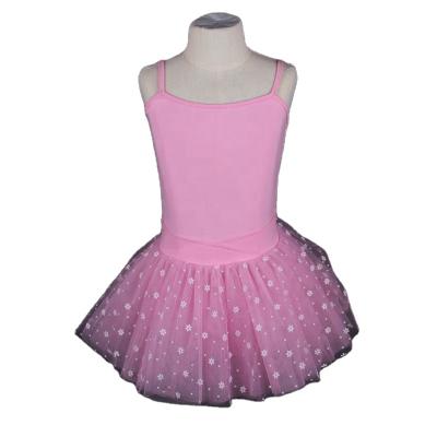 China 0102020 Cotton Factories Friendly Wholesale Spandex Strappy High Elasticity High Elasticity Lace Skirt Ballet Tutu For Girls for sale