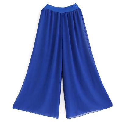 China Comfortable. Chiffon Modern Dance Loose Wide Leg Pants Ballet Pants Yoga Costumes for sale