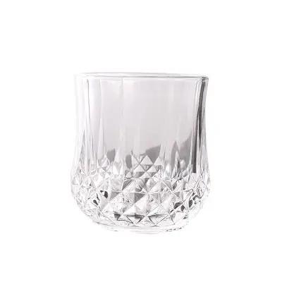 China 2023 Viable Hot Selling Hot Sale Round Stones Crystal Whiskey Glasses Ice Whiskey Cooling Glass for sale