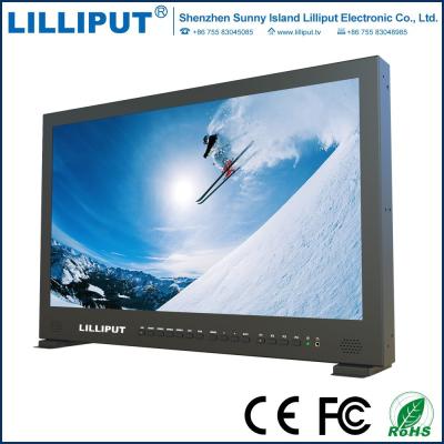 China Desktop 4K HDMI Camera Monitor 3840x2160 Ultra HD Resolution 3G SDI Monitor for sale