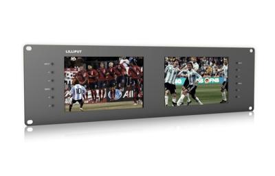 China Dual HD Rack Mount Video Monitor for sale