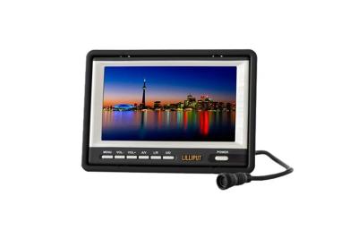 China 7 Inch Car Headrest installation LCD Monitor With Wireless Earphone Receiving Function for sale