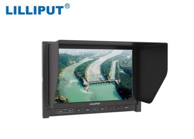 Chine 1080p 7 haute résolution 1280 du × 800 de moniteur d'appareil-photo d'affichage à cristaux liquides de pouce HDMI à vendre