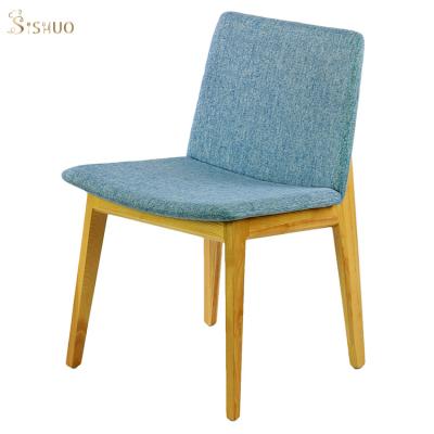 China Modern Supplier Foshan Modern Manufacturer Solid Wood Coffee Dining Chair for sale