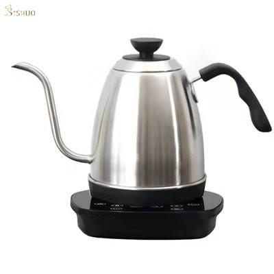 China Viable Pour Over Temperature Control Coffee Teapot Pour Over Coffee Kettle For Brewing for sale