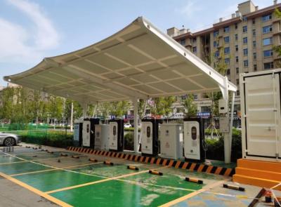 China Buitenoplaadstation op zonne-energie waterdicht EV-oplaadstation op zonnepanelen Te koop