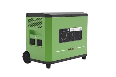 China Lifepo4 Battery Portable Power Station 5000W Home Backup Power Station for sale