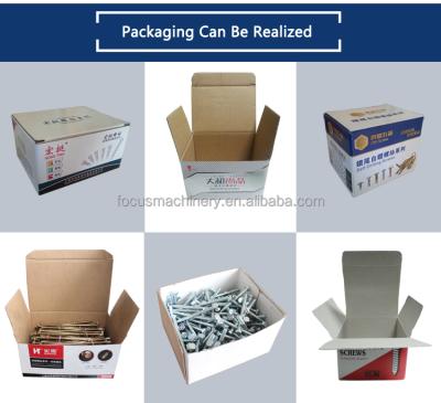 China machinery & Big Hardware Hardware Fastener Nail Bolt Nut Screw Weighing Big Box Packing Machine for sale