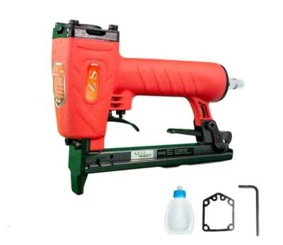 China Manual Furniture Push Duty Power Manual Upholstery Stapler Sofa Tacker Staple Nail Gun for sale