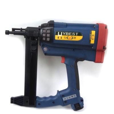 China Hongyuan Gas Gun GSR40 Furniture Continuous Cement Nailer Nail Gun Concrete Hair Air Nail Gun for sale