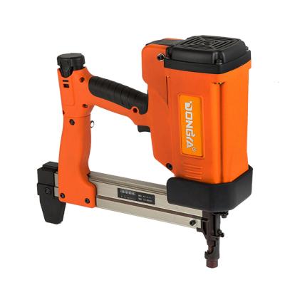 China Professional Manual Furniture Nail Gun Heavy DutyManual Staple Gun With Nails Remover for sale