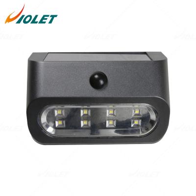 China Super Bright Solar Garden Light Two Color Waterproof LED Wall Lamp Outdoor Garden for sale