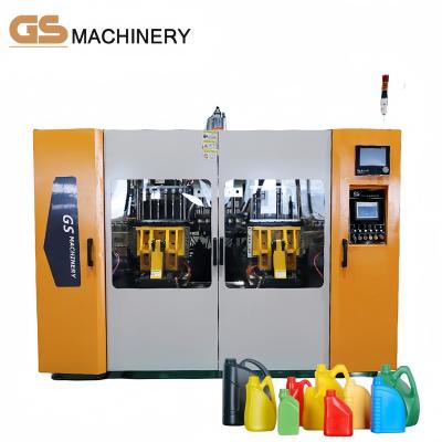 China Bottle Full automatic single/double station engine oil jerrycan blow molding machine for sale