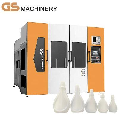 China Bottle 50ml 500ml 250ml Double Station Double Head Blow Molding Machine for Detergent Bottle for sale