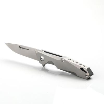 China Hot Sale D2 Non-variable Steel Blade Material G10 Handle With High Quality Tactical Folding Knife for sale