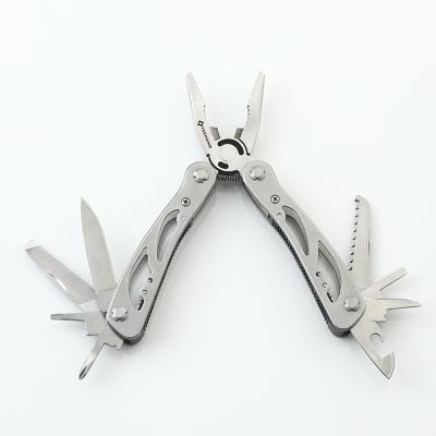 China MULTI FUNCTIONAL 13 in 1 Universal Multifunctional Outdoor Survival Portable Multi Tools Non Slip Pocket Stainless Steel Handle Folding Pliers for sale