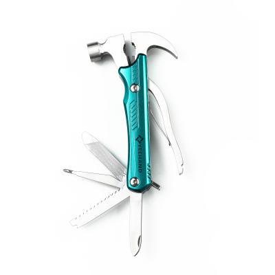 China Wholesale Multi Function Pocket Multi Function Tools Aluminum Oxide Factory Stainless Steel Blue 3CR13 Pliers for sale