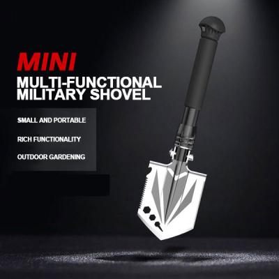 China Multifuction shovel outdoor universal garden tools folding shovel camping defense security military tools shovel for sale