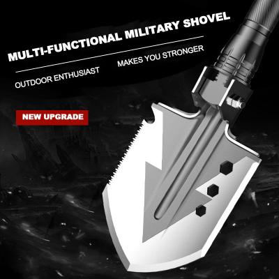 China Multifuction Hot Sale Outdoor Camping Emergency Survival Shovel for sale