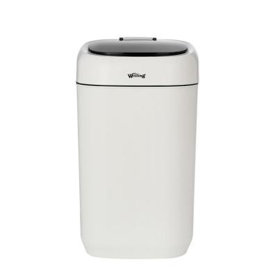 China Sustainable 35L Trash Can Making Office Trash Can Small Foldable Trash Can Stylish for sale