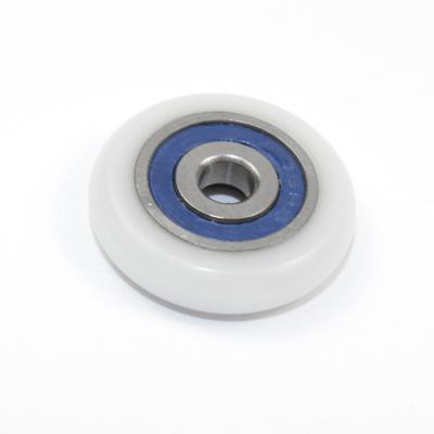 China zz rs load bearing wheel 625 plastic wheels u channel gutter ball bearing smooth rolling for sale