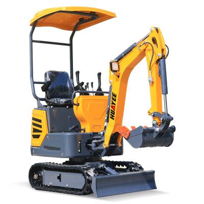 China Building material stores factory hot sale 1.8 ton 1.2 ton micro excavator machine 800kg mini excavator 1 ton on sale for sale