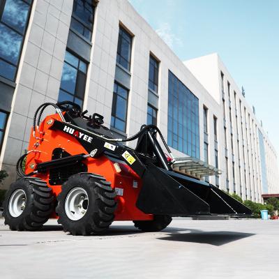 China Construction material crawler and wheel skid steer loader HY380 500kg mini skid steer loader for sale chinese manufacturer for sale