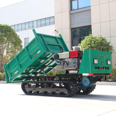 China Chinese Building Material Stores Dumper Mini 1 Ton 1000kg 1.5T Diesel Power Wheelbarrow Dumper 1.2 Mini 2 Ton 3 Ton CE EPA Farm Garden Certified Factory for sale