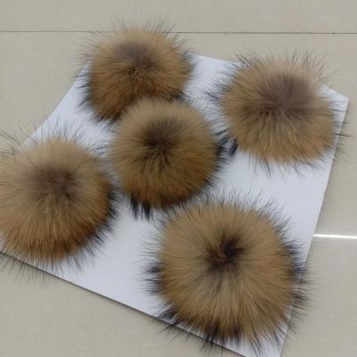 China Fluffy Hairs Wholesale 10cm Fur Ball Shoes Hats Clothing Accessories Customized Mink Hair Ball for sale