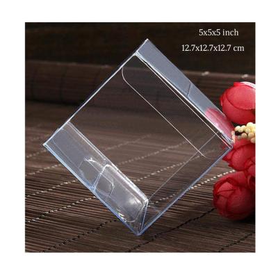 China Recycled Materials Plastic Packaging Box Custom Clear Acetate PVC Folding Retail Packaging Boxes for sale