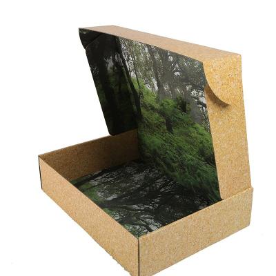 China Recycled Materials Packaging Boxes Custom Printed High Quality Meat Pie Packaging Recycled Box Shoes Ad Box For Clothes for sale