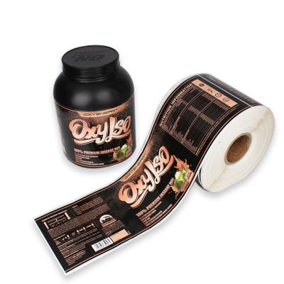 China Waterproof Custom Print Die Cut Waterproof Vinyl Advertising Label Stickers for sale