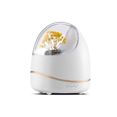 China Polymer Water Mist Flower Shade Aromatherapy Machine Essential Oil Aromatherapy Diffuser Aroma Diffuser for sale