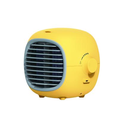 China Convenient Design Cover Add Cool Fan Mini Water Cooler Portable Air Conditioner Fan Mini Water Cooler Mist Ice Fog Fan for sale