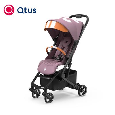 China TASLON QTUS FlexPro - high landscape baby stroller - with 48cm - foldable like 20Inches suitcase, purple with number 23 for sale